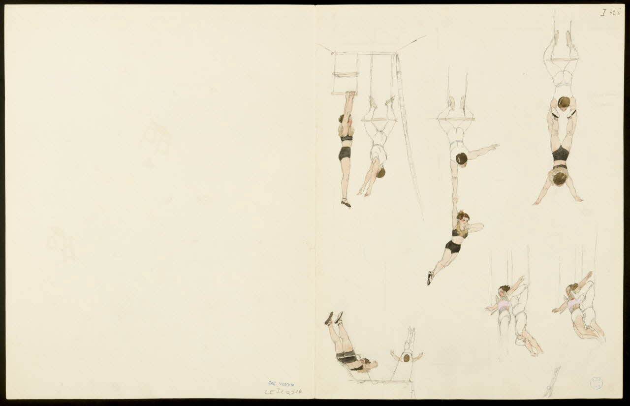 partie d'un ensemble de dessins Medrano fév 36 1968.102.5357.7 Photo