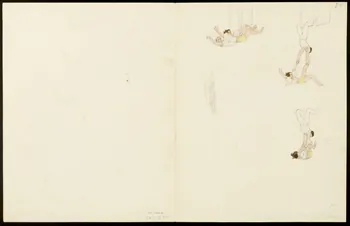 partie d'un ensemble de dessins Les Rios Jardin d'acclimatation 1968.102.5357.8 Photo