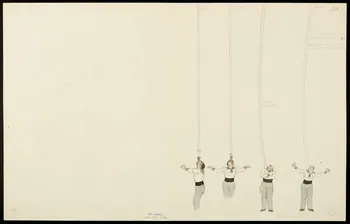 partie d'un ensemble de dessins Les Elliett  Medrano 1968.102.5358.17  Photo