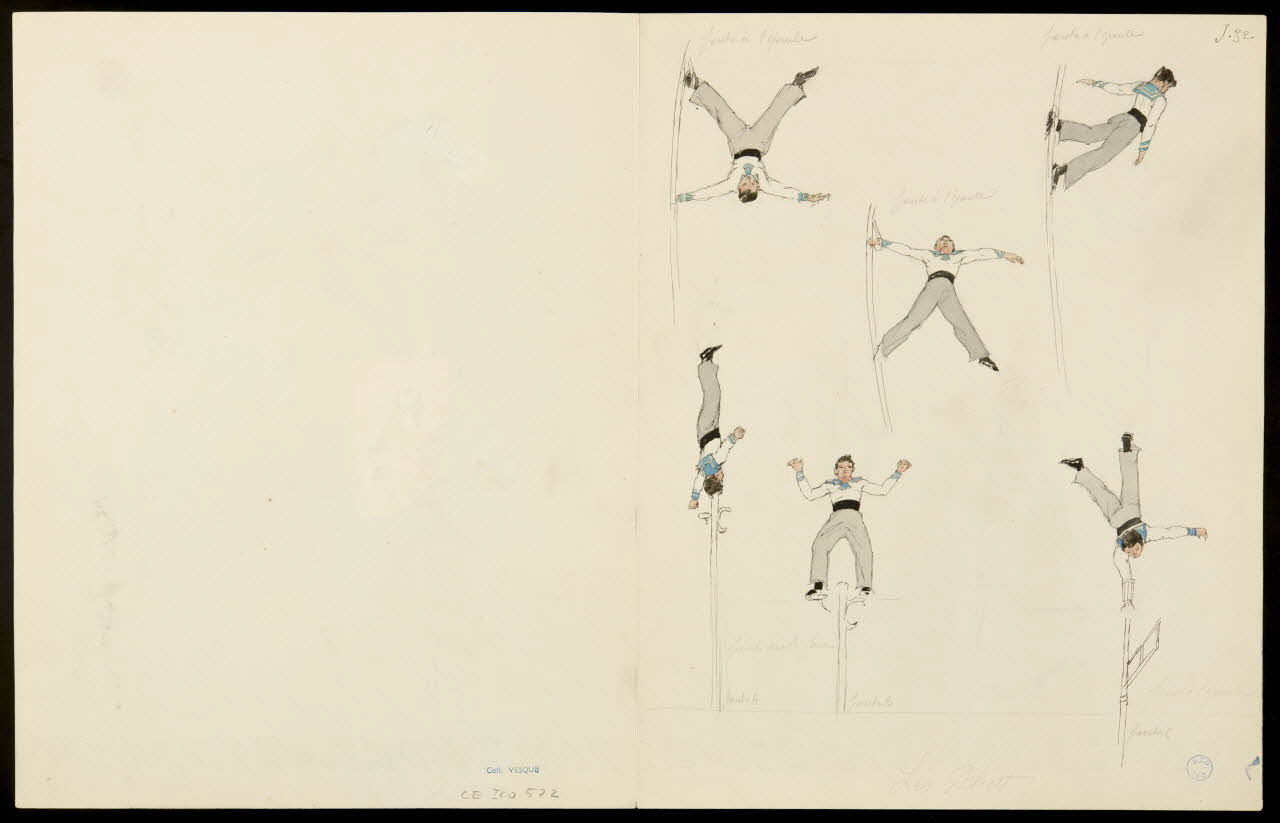 partie d'un ensemble de dessins Les Elliett 1968.102.5358.19 Photo