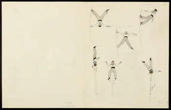 partie d'un ensemble de dessins Les Elliett 1968.102.5358.19  Photo