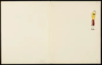 partie d'un ensemble de dessins Chevaux et funambule 1968.102.5358.2 Photo