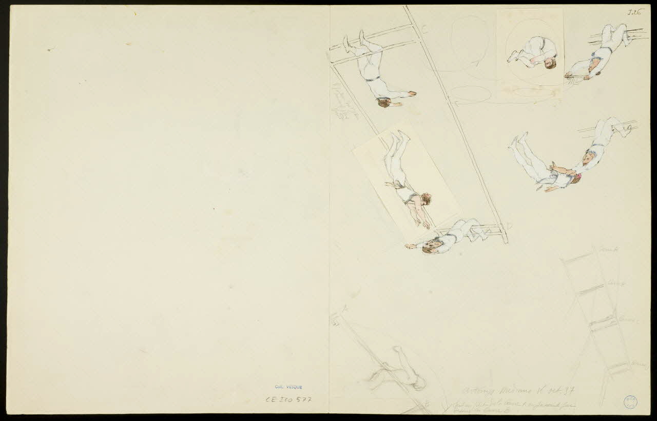 partie d'un ensemble de dessins Artonys Medrano 1968.102.5358.25 Photo