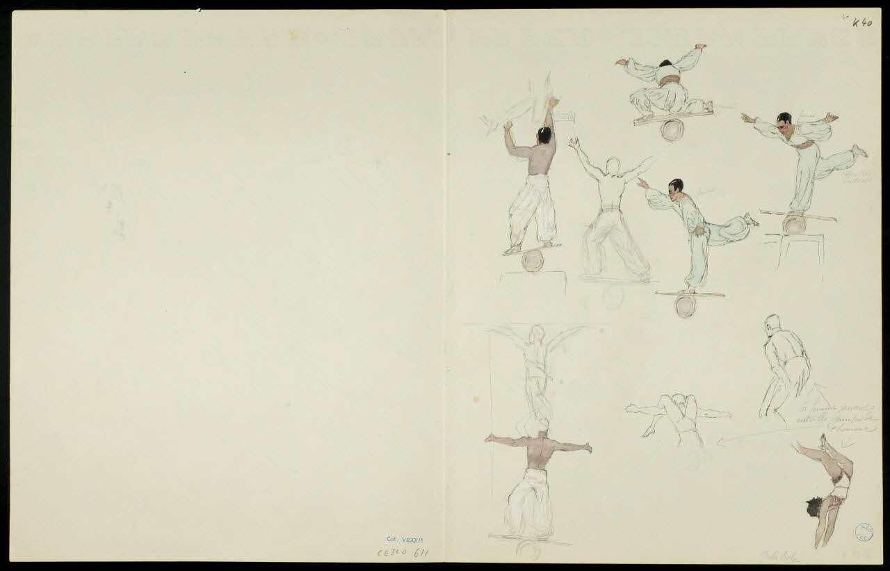 partie d'un ensemble de dessins Bola Bola 1968.102.5359.10 Photo