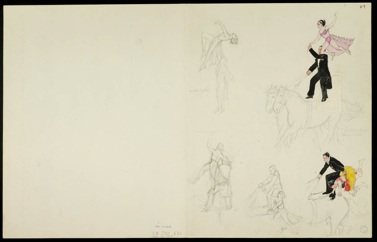 partie d'un ensemble de dessins Bola Bola 1968.102.5359.11 Photo