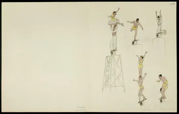 partie d'un ensemble de dessins Bola Bola 1968.102.5359.11  Photo