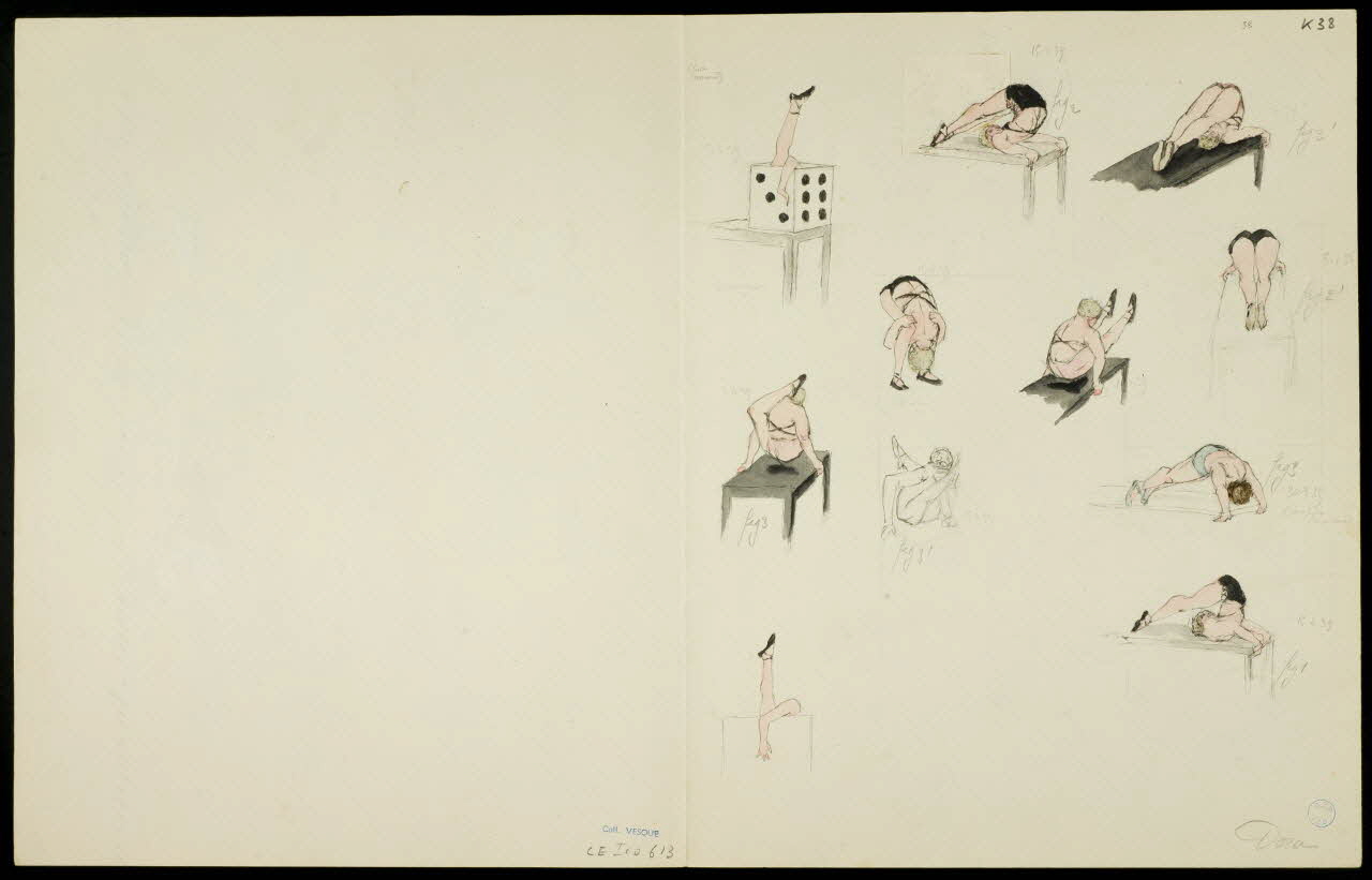 partie d'un ensemble de dessins Dora 1968.102.5359.12 Photo
