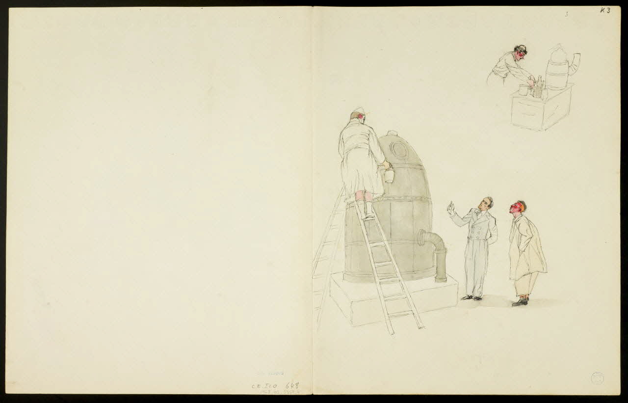 partie d'un ensemble de dessins Jardin d'acclimatation 1968.102.5359.4 Photo