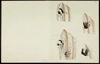 partie d'un ensemble de dessins Numéros d'acrobates 1968.102.5359.6  Photo