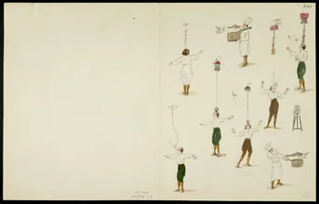 partie d'un ensemble de dessins Défilé des éléphants 1968.102.5361.9  Photo