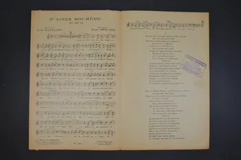René Mercier ; René Nazelles ; G. Biscot ; L. Maillochon chanson petit format Île-de-France, France 1923 1966.158.247  Photo Mucem