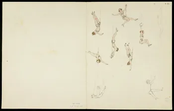 partie d'un ensemble de dessins Lalage 1968.102.5362.13  Photo