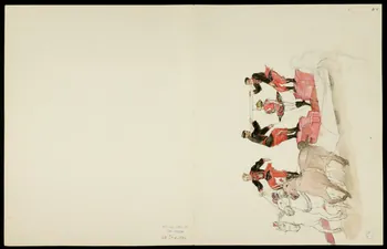 partie d'un ensemble de dessins Lalage 1968.102.5362.13 Photo