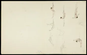 partie d'un ensemble de dessins Mirielly 1968.102.5362.14 Photo