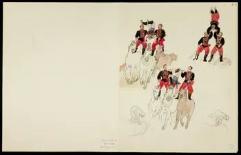 partie d'un ensemble de dessins Mirielly 1968.102.5362.14 Photo