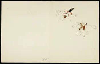 partie d'un ensemble de dessins Pacha 1968.102.5362.15 Photo