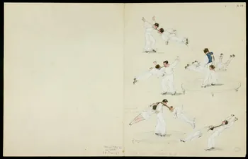 partie d'un ensemble de dessins Dompteur d'éléphants 1968.102.5362.21 Photo