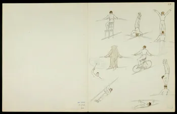 partie d'un ensemble de dessins Birkender 1968.102.5363.16 Photo