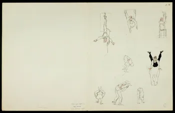 partie d'un ensemble de dessins Birkender 1968.102.5363.16 Photo