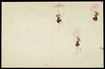 partie d'un ensemble de dessins Ecuyer sur son cheval 1968.102.5363.19 Photo