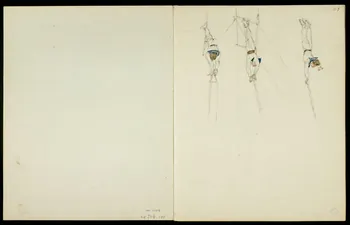 partie d'un ensemble de dessins Hammerschmidt 1968.102.5363.3 Photo