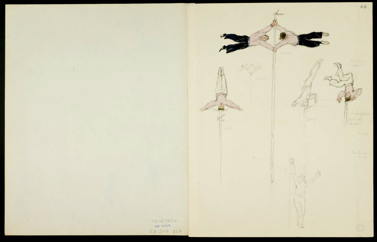 partie d'un ensemble de dessins Les Ferri 1968.102.5363.6 Photo