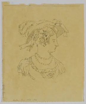 partie d'un ensemble de dessins Madame Saqui 1796-1866 1968.102.5368 Photo
