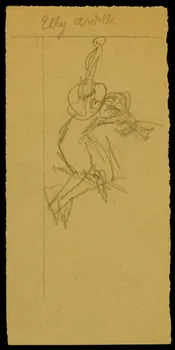 partie d'un ensemble de dessins Elly Ardelle 1968.102.537.10 Photo