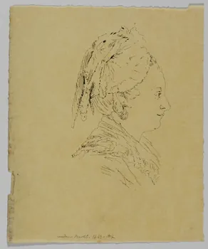 partie d'un ensemble de dessins madame Nicolet 1743-1817 1968.102.5373 Photo