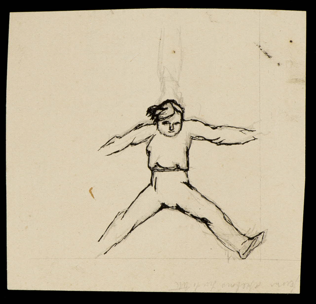 partie d'un ensemble de dessins Acrobate 1968.102.5379 Photo