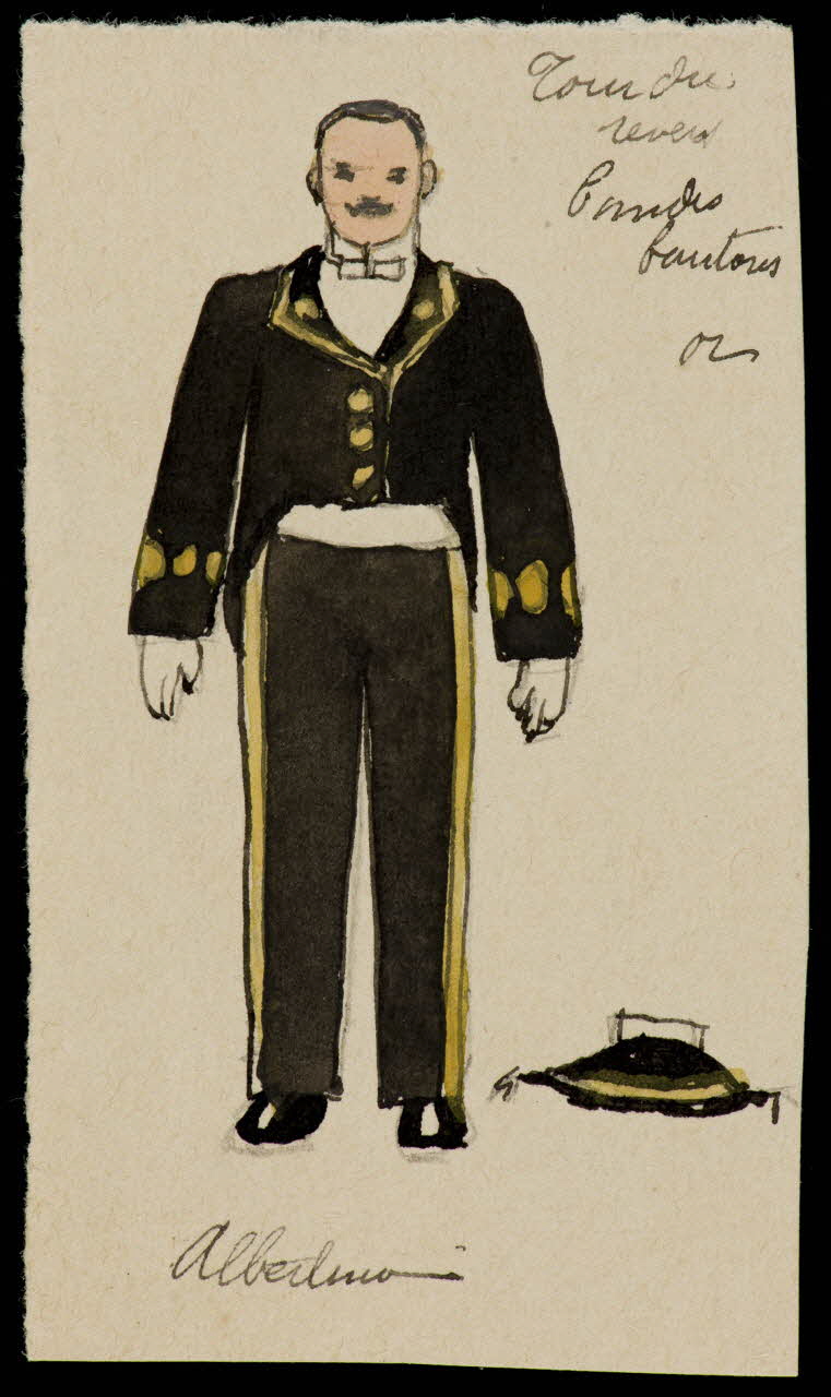 partie d'un ensemble de dessins Albertino 1968.102.5383 Photo