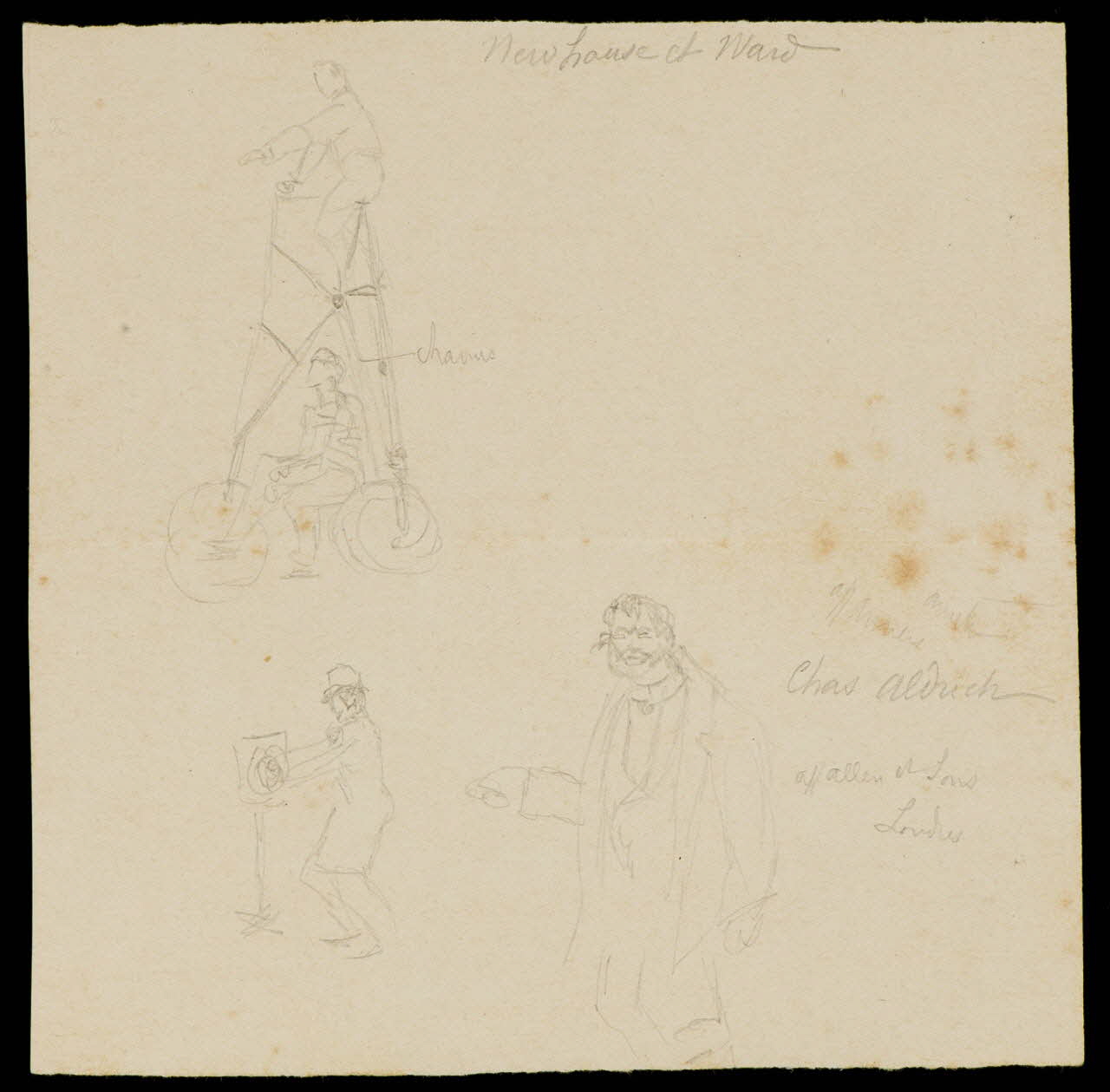 partie d'un ensemble de dessins Numéro d'équilibriste 1968.102.5385 Photo