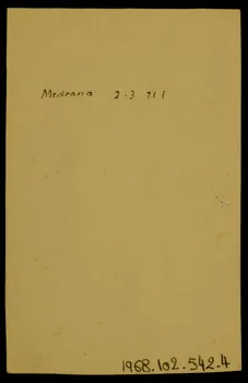 partie d'un ensemble de dessins les Arizona 1968.102.542.4 Photo