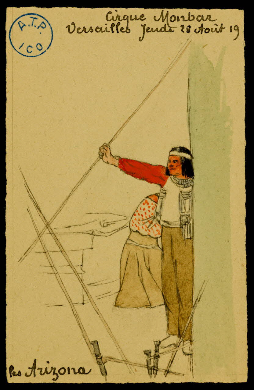 partie d'un ensemble de dessins Les Arizona 1968.102.542.6 Photo