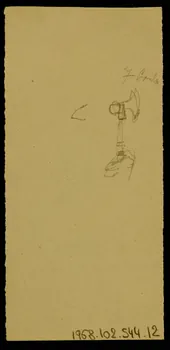 partie d'un ensemble de dessins Miss Arizona 1968.102.544.12 Photo