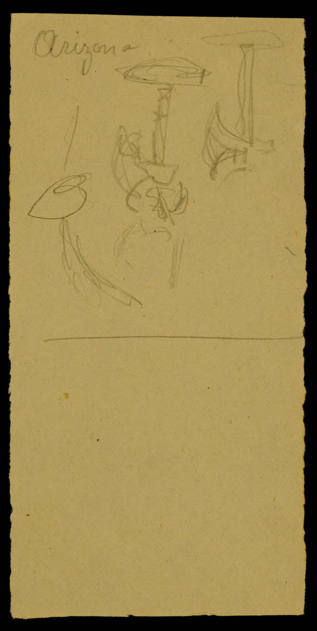 partie d'un ensemble de dessins Arizona 1968.102.544.9 Photo