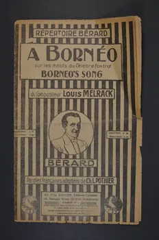Louis Merlack ; Charles-Louis Pothier ; Au Coq Gaulois; chanson petit format Île-de-France, France 1921 1966.158.252 Photo Mucem