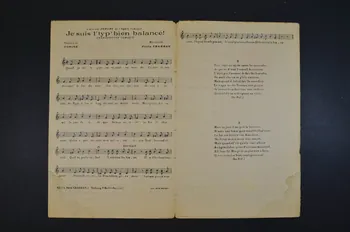 partition de musique petit format 1965.160.57 Photo Mucem