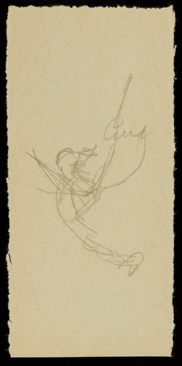 partie d'un ensemble de dessins Ebauche de dessin 1968.102.573.5 Photo