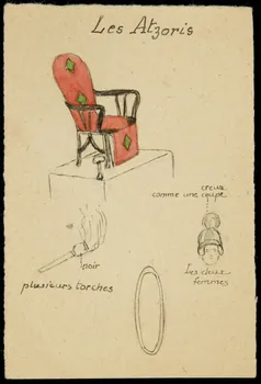 partie d'un ensemble de dessins Les Atzoris 1968.102.598 Photo