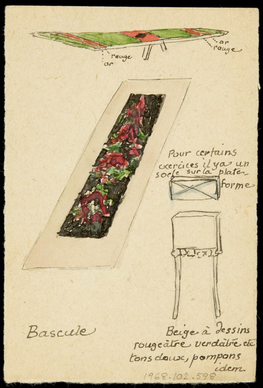 partie d'un ensemble de dessins Les Atzoris 1968.102.598 Photo