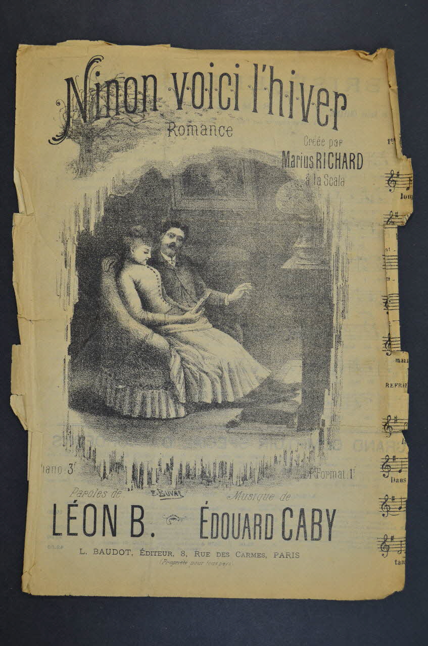 chanson petit format 1966.158.26 Photo Mucem