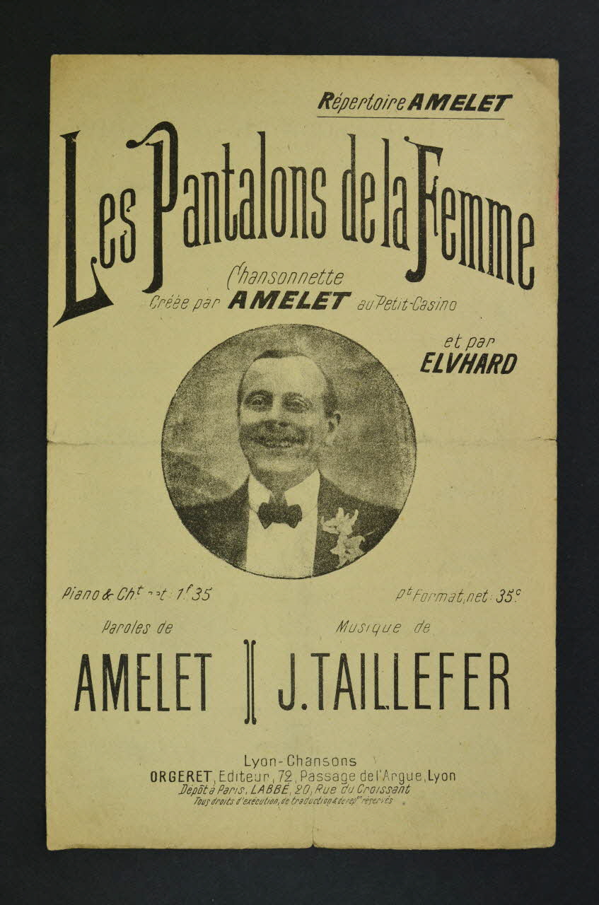 partition de musique petit format 1965.160.65 Photo Mucem