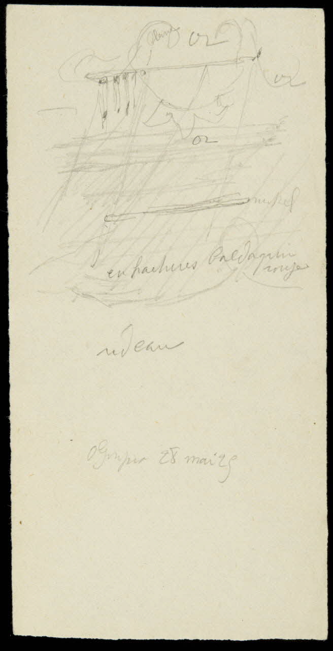 partie d'un ensemble de dessins Baltos 1968.102.652.5 Photo