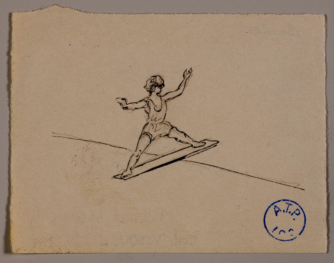 partie d'un ensemble de dessins Barbette 1968.102.665.10 Photo