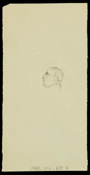 partie d'un ensemble de dessins Bartley 1968.102.681.4 Photo