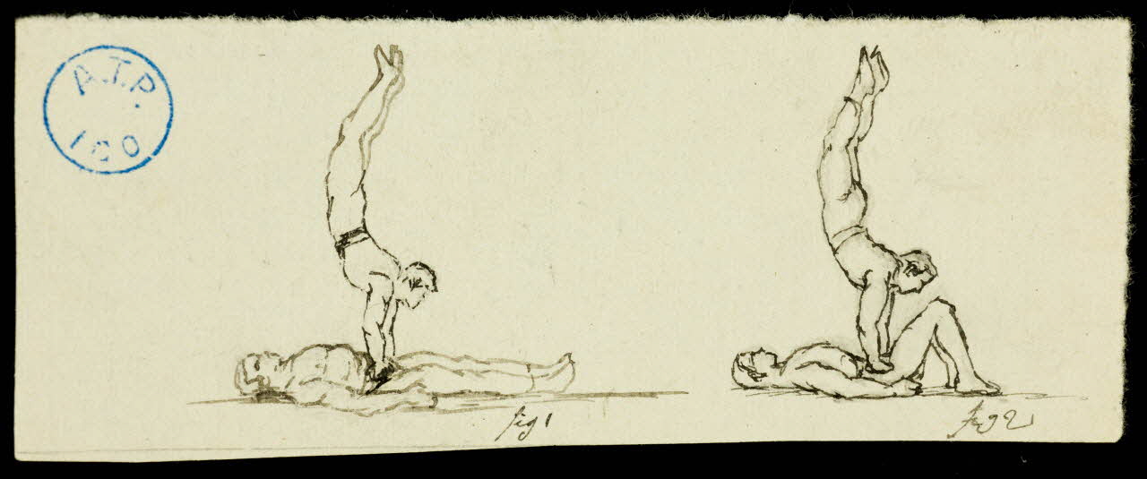 partie d'un ensemble de dessins Les Deux ainés des Bartros 1968.102.687 Photo