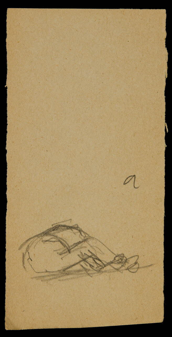 partie d'un ensemble de dessins Figure assise 1968.102.698.8 Photo