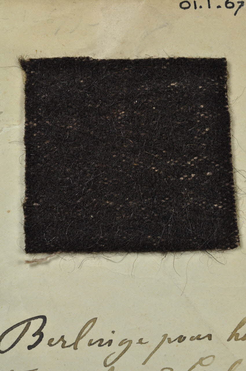 échantillon de tissu berlinge 1901.1.679 Photo Mucem