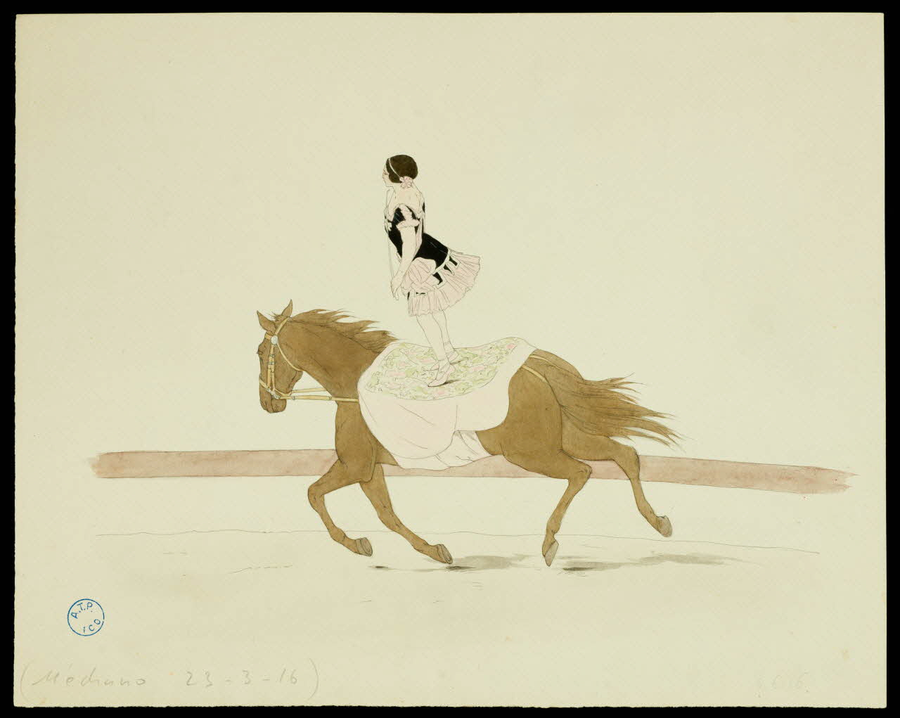 partie d'un ensemble de dessins Numéro de voltige 1968.102.752 Photo